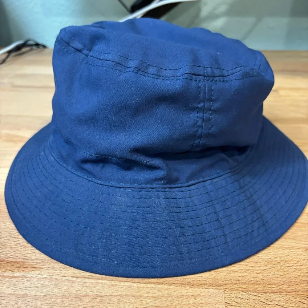 Vintage Tourney Hat Mens Large Blue Rain Bucket Cap Gore Tex Waterproof USA Made